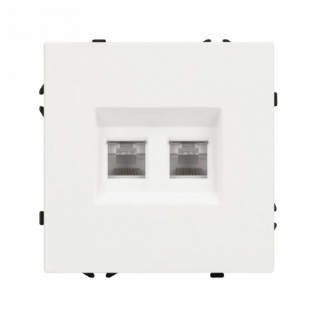 Розетка двойная Ethernet RJ-45 без рамки Arlight SCT 054312