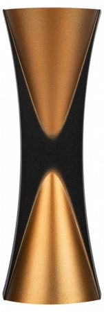 Накладной светильник Эра WL43 BK+GD Б0054422