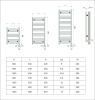 Полотенцесушитель электрический Neoinox BRAS 600x450 POL хром