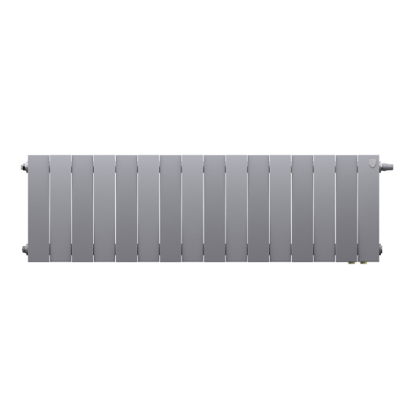 Радиатор биметаллический Royal Thermo PianoForte 300 Серебристый VR80 - 16 секц.