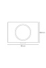 Зеркало Bagno Piu Pul 90X60 белое
