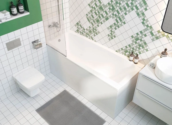 Акриловая ванна Santek Санторини 160х70 1.WH30.2.494 белый