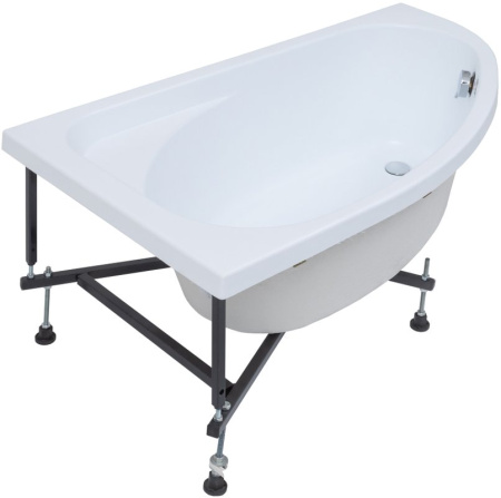 Акриловая ванна Aquanet Mia 140х80 белый