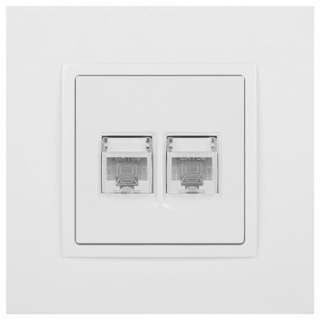 Розетка Ethernet RJ-45 без рамки Эра Эра Elegance 14-3108-01
