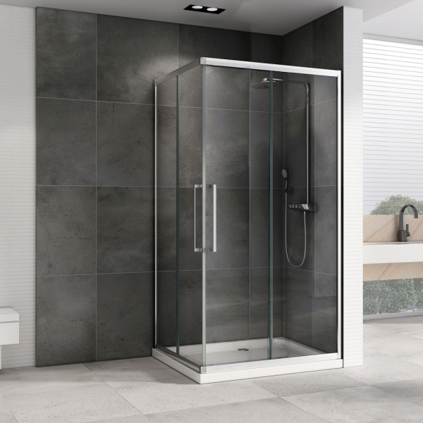 Душевой уголок Abber Schwarzer Diamant AG02128H