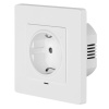 Розетка умная встраиваемая HOMMYN zigbee RKNWOZ01W