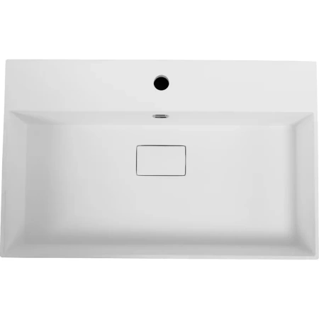 Раковина Cezares Premium 50313 71x45 см, накладная, белый матовый