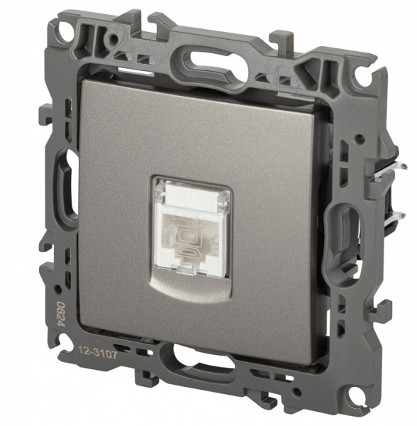 Розетка Ethernet RJ-45 без рамки Эра Эра 12 12-3107-16