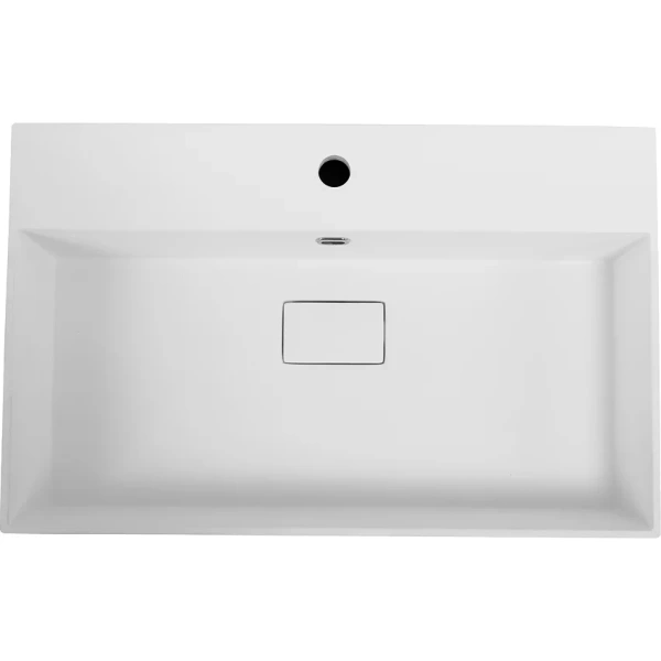 Раковина Cezares Premium 50313 71x45 см, накладная, белый матовый