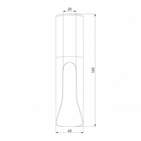 Накладной светильник Elektrostandard Apex a068291