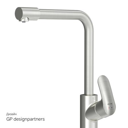 Смеситель для кухни AM.PM Like F8005711 сталь