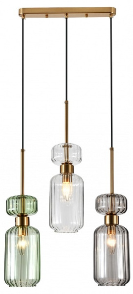 Подвесной светильник Escada GLOSS 1141/3S CL/GN/SM