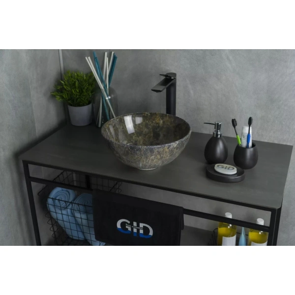 Раковина 32x32 см GID Stone Edition Mnc486