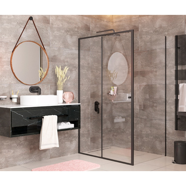 Душевой уголок WasserKRAFT Dill 61S 61S17 черный