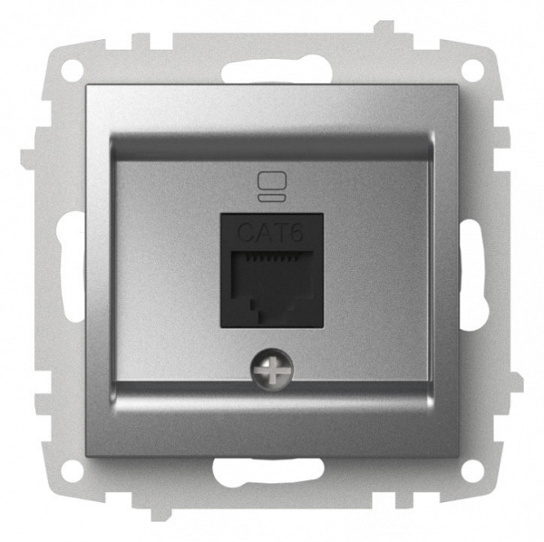 Розетка Ethernet RJ-45 без рамки Elbi Eleсtriс Zena Vega 609-011000-247