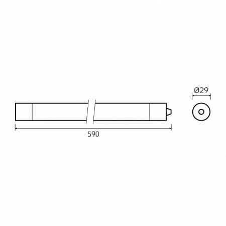 Модульный светильник Gauss COMPACT 143424212