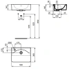Раковина 50x36 см Ideal Standard Connect Cube E779401