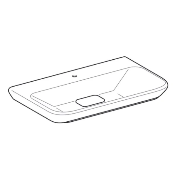 Раковина 80x48 см Geberit myDay 125480600