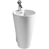 Раковина CeramaLux B134B 50x53 см, напольная, белый