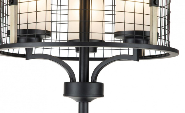 Торшер Indigo Castello 10014/3F Black