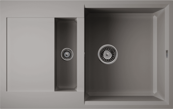 Кухонная мойка Omoikiri Sakaime 78-2 4993559 leningrad grey