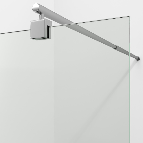 Душевая перегородка WasserKRAFT Rur 30W 100 30W44 серебро