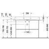 Раковина 100x47 см Duravit DuraSquare 2353100041