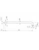 Кронштейн для душа Nicolazzi C5600/7CR