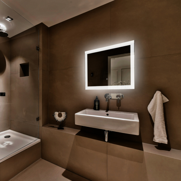 Зеркало с подсветкой Abber See AG6107S-0.8