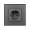 Розетка с заземлением Arlight OMALI 050101