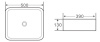 Раковина BelBagno BB1304