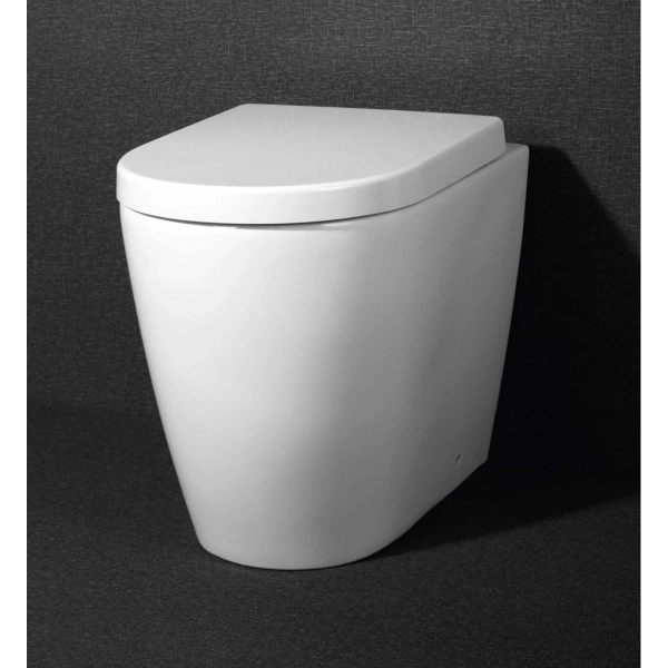 Приставной безободковый унитаз BelBagno Marino BB105CBR