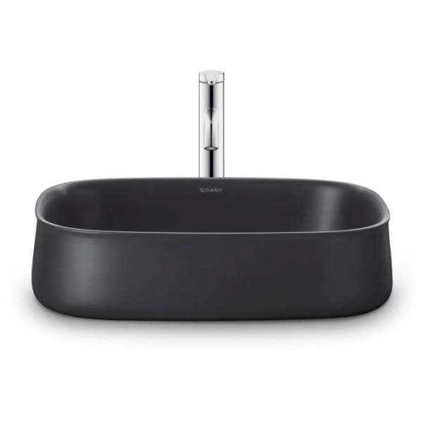 Раковина Duravit Zencha 55 2373551379 черная матовая