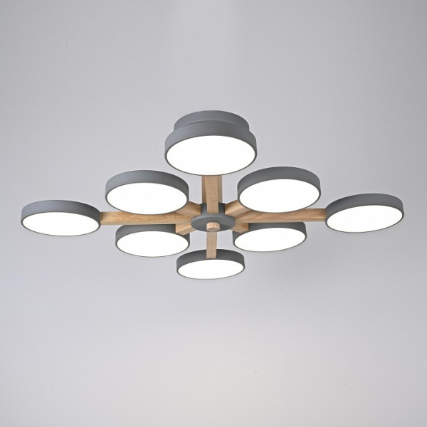 Люстра на штанге Imperiumloft TURNA Gray TURNA-B01