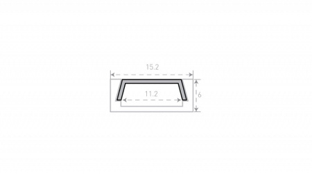 Короб накладной SWG SF SF-1506-BL
