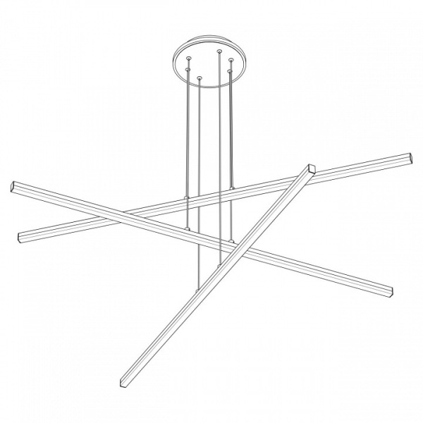 Подвесная люстра Citilux Trent CL203730