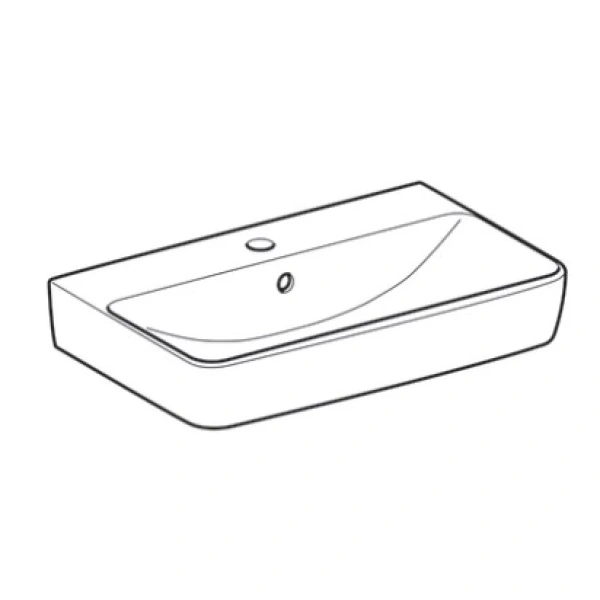 Раковина 60x37 см Geberit Renova Compact 226160000