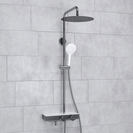 Душевая стойка WasserKRAFT A113.116.155.CH Thermo