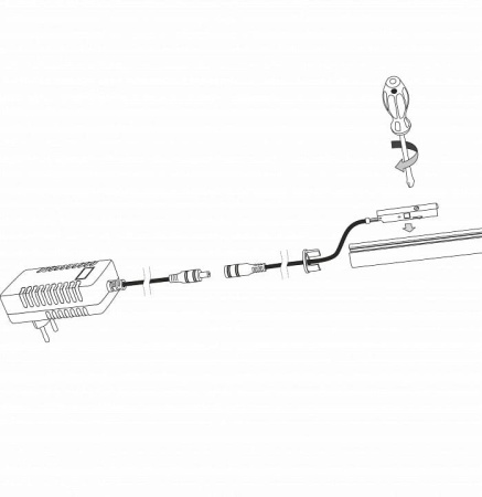 Токопровод концевой Elektrostandard Mini Magnetic a067266