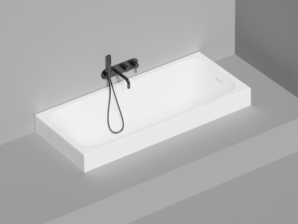 Ванна из искусственного камня Salini Orlando 160x70 102125MF покраска по RAL полностью