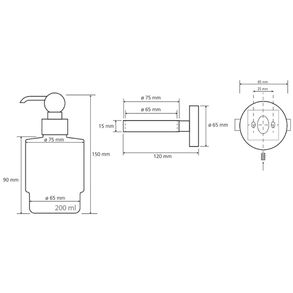 Дозатор мыла Bemeta Retro 144309102