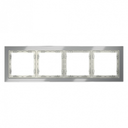Рамка на 4 поста Voltum S70 VLS110405