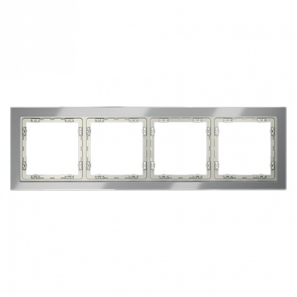 Рамка на 4 поста Voltum S70 VLS110405