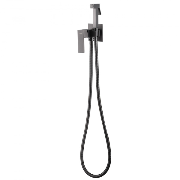 Гигиенический душ Abber Daheim AF8226NG со смесителем никель