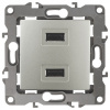 Розетка USB, без рамки Эра Эра 12 12-4110-15