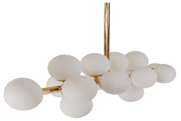 Люстра на штанге AM-Group AM486 AM486 GOLD L1000