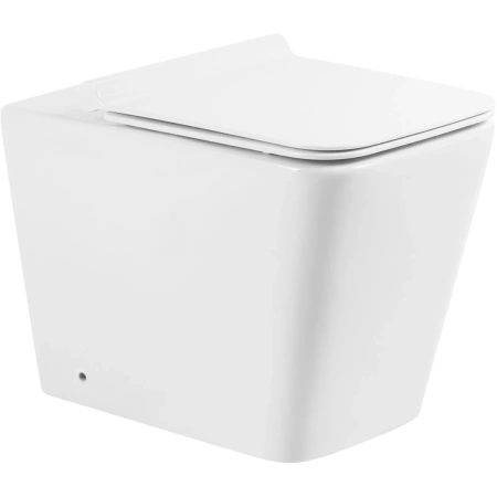Приставной безободковый унитаз BelBagno Ardente-R BB003CBR