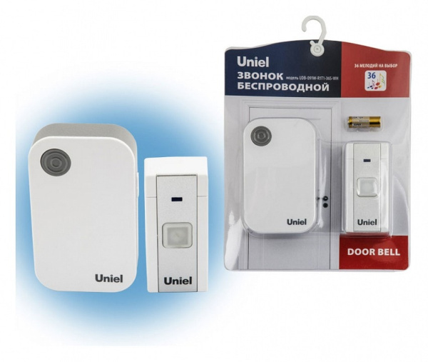 Звонок беспроводной Uniel UDB UL-00006436