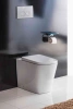 Приставной безободковый унитаз BelBagno Albano BB120CBR