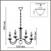 Подвесная люстра Lumion Incanto 8033/10